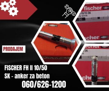 FISCHER FH II 10/50 SK – anker za beton (visokih performansi)
