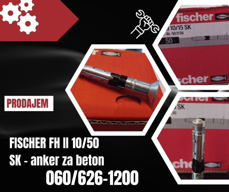 FISCHER FH II 10/50 SK – anker za beton (visokih performansi)